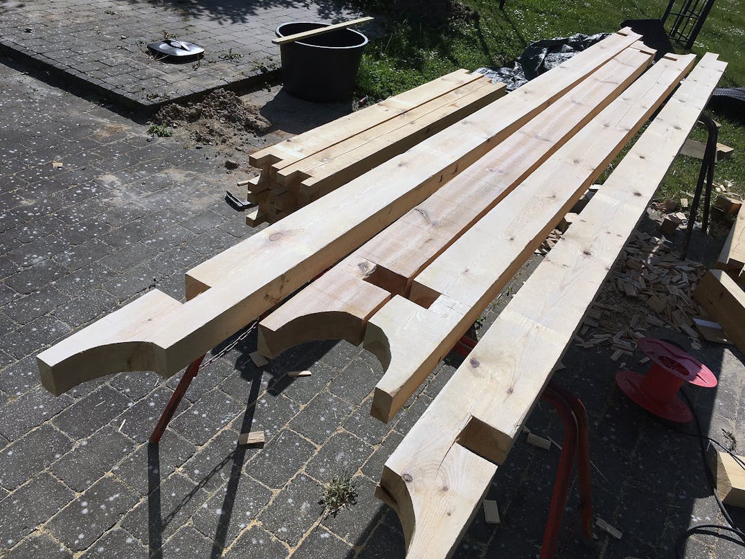 Havepavillon med tapsamlinger Havepavillon med tapsamlinger